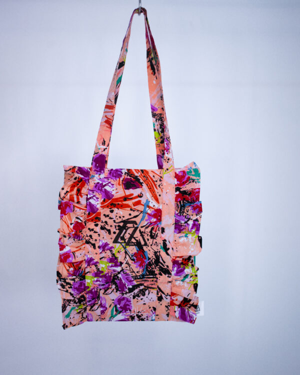MINA RUFFLE TOTE BAG - Image 2